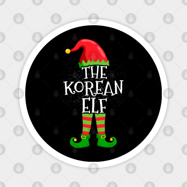 Korean Elf Family Matching Christmas Group Funny Gift Magnet by silvercoin